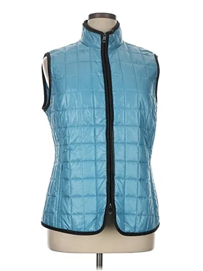 Pre-owned Per Se Vest In Blue