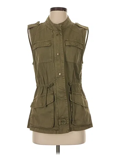 Pre-owned Per Se Vest In Green