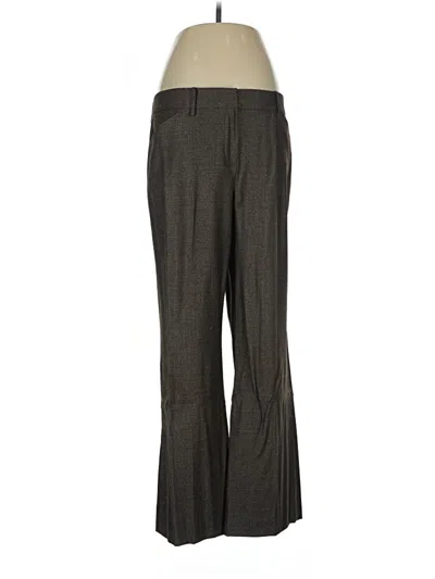 Pre-owned Per Se Wool Pants In Gray