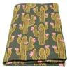Peraluna Cactus Candy Knitted Sunbed Cover, Pure Cotton