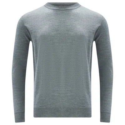 Peraluna Men's Basic Crew Neck Knitwear Pullover - Grey