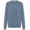 Peraluna Men's Mateo O Neck Pullover In Blue In Blue