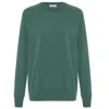 Peraluna Men's Mateo O Neck Pullover In Green In Green