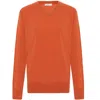 Peraluna Men's Yellow / Orange Mateo V-neck Pullover In Orange In Yellow/orange