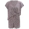 Peraluna Renge Knitted Blouse & Shorts Matching Set