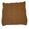 Peraluna Women's Brown Cable Knit Cashmere Blend Knit Neck Warmer In Camel In Brown