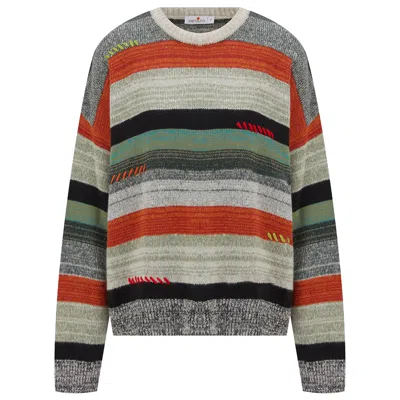 Peraluna Women's Camila Hand Embroidered Pullover In Multicolor