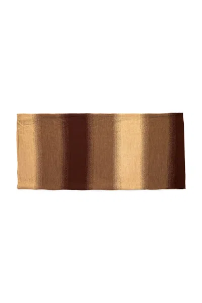 Peraluna Women's Color Transition Knit Shawl In Brown