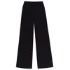 Peraluna Women's Denise Culotte Knitted Trouser In Black In Black