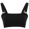 Peraluna Women's Elizabeth Knit Bralette In Black In Black