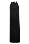 Peraluna Women's Evelien Openwork Maxi Strap Beach Dress In Black In Black