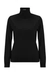 Peraluna Women's Grey Valeria Fine Turtleneck Pullover - Anthracite In Grey