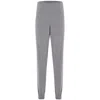 Peraluna Women's High Waist Cashmere Blend Knitwear Jogger Trousers - Grey In Grey