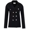 Peraluna Women's Katherine Standard Cut Knit Blazer In Black In Black