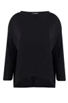 Peraluna Women's Meadow Knit Blouse In Black In Black