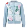 Peraluna Women's Melinda Organic Cotton Cardigan In Powder Blue In Blue