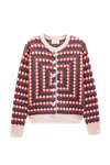 Peraluna Women's Pilgrim Knit Cardigan In Multicolor