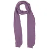 PERALUNA WOMEN'S PINK / PURPLE NOMI CASHMERE BLEND SCARF IN PURPLE