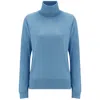 Peraluna Women's Valeria Fine Turtleneck Pullover - Blue In Blue