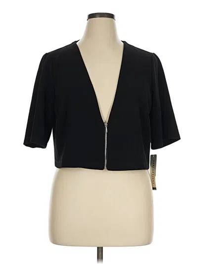 Perceptions Blazer Jacket In Black