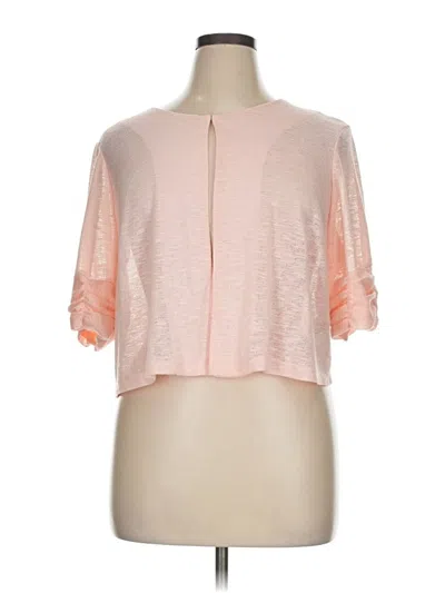 Pre-owned Perceptions Cardigan Sweater In Pink