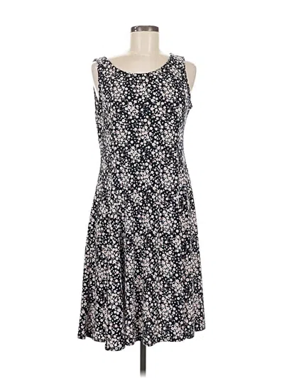 Pre-owned Perceptions Casual Dress In Black