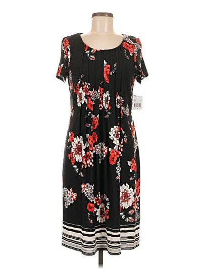 Pre-owned Perceptions Casual Dress In Black