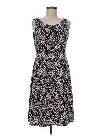 Pre-owned Perceptions Casual Dress In Black