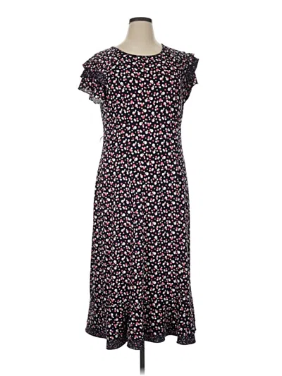Pre-owned Perceptions Casual Dress In Black