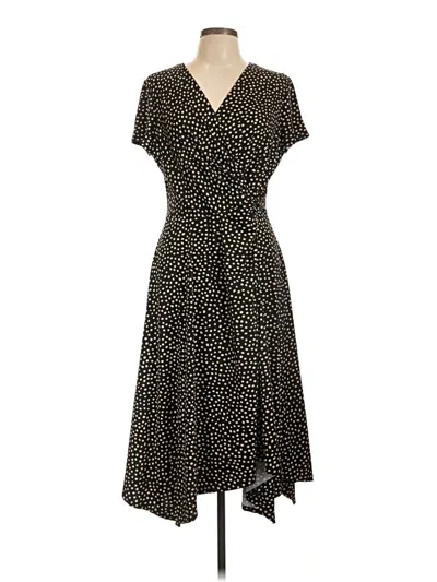 Pre-owned Perceptions Casual Dress In Black