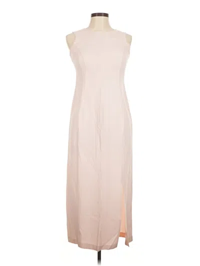 Pre-owned Perceptions Casual Dress In Brown
