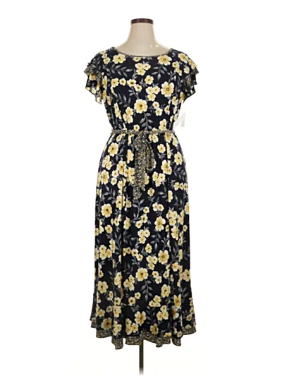 Perceptions Casual Dress In Gold