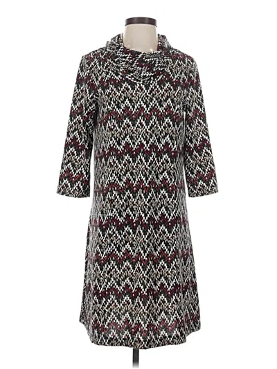 Pre-owned Perceptions Casual Dress In Gray