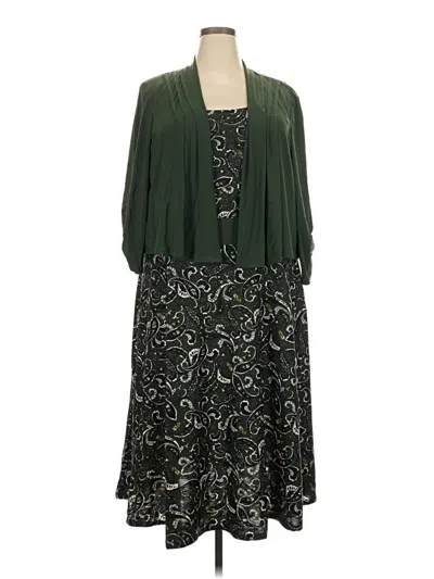 Perceptions Casual Dress In Green