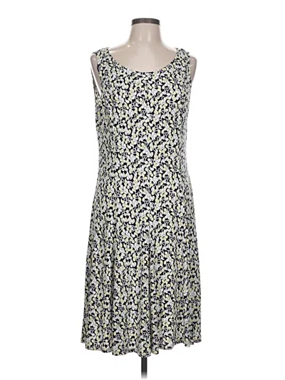 Pre-owned Perceptions Casual Dress In Ivory