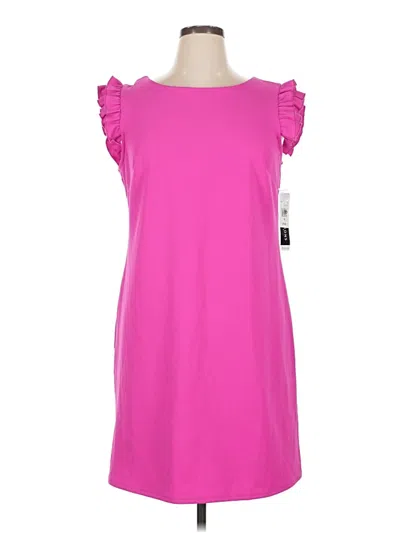 Pre-owned Perceptions Casual Dress In Pink
