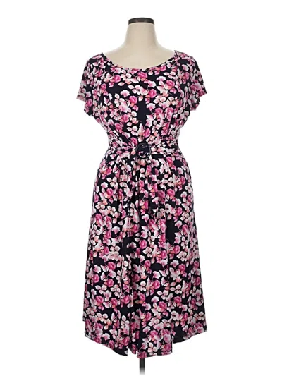 Pre-owned Perceptions Casual Dress In Pink