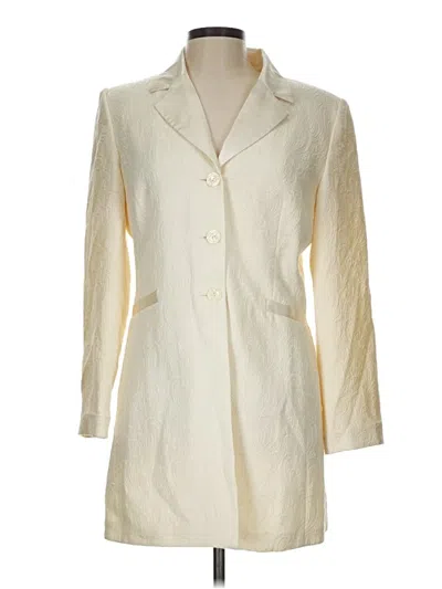 Pre-owned Perceptions Coat In Gold