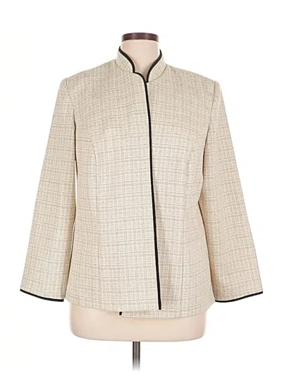 Pre-owned Perceptions Coat In Ivory