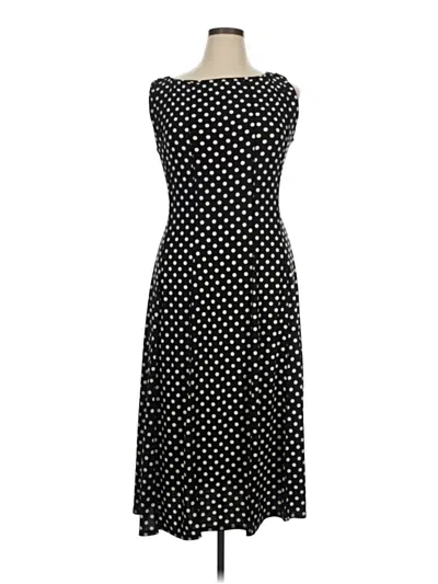 Pre-owned Perceptions Cocktail Dress In Black