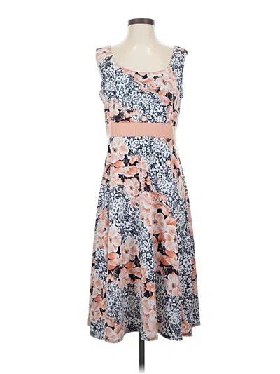 Pre-owned Perceptions Cocktail Dress In Blue