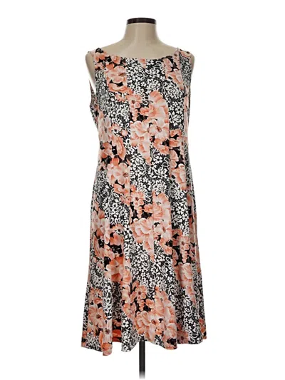 Pre-owned Perceptions Cocktail Dress In Brown