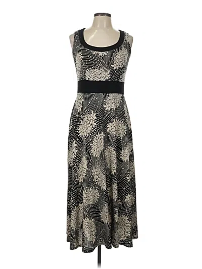 Pre-owned Perceptions Cocktail Dress In Gray