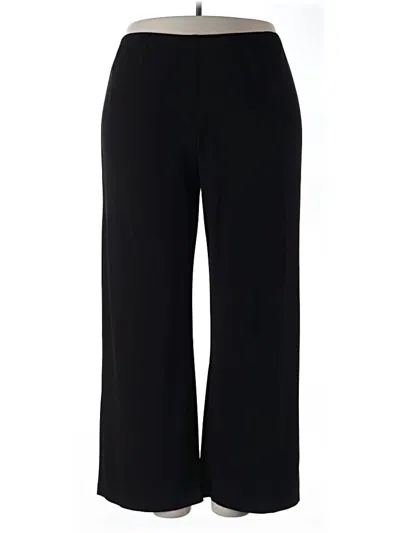 Pre-owned Perceptions Dress Pants In Black