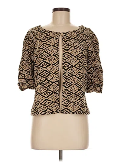 Pre-owned Perceptions Jacket In Gold