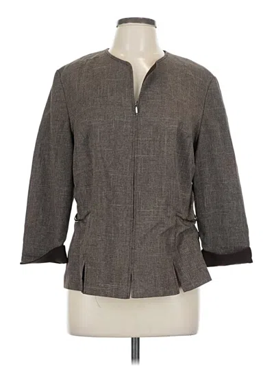 Pre-owned Perceptions Jacket In Gray