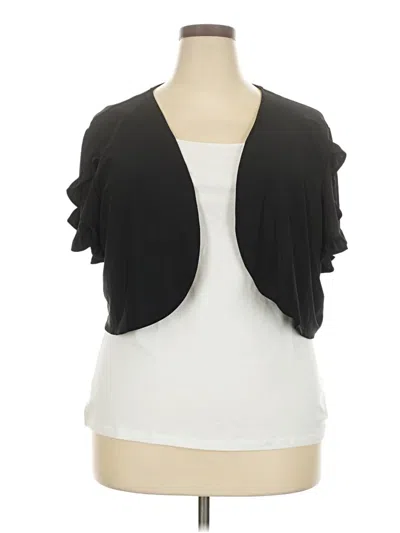 Pre-owned Perceptions Kimono In Black