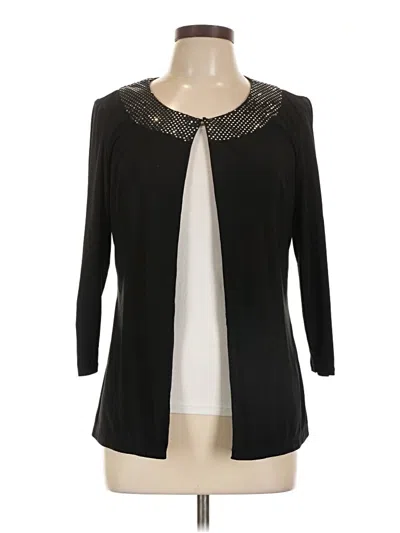 Pre-owned Perceptions Kimono In Black