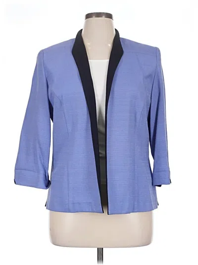 Pre-owned Perceptions Kimono In Blue