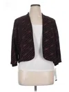 Perceptions Kimono In Burgundy